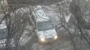 Как буксует лада ларгус передним приводом на льду