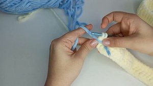 ДЕТСКИЙ ПЛЕД КРЮЧКОМ из плюшевой пряжи