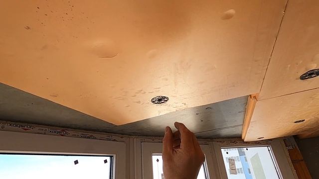 Как утеплить потолок на балконе/лоджии. смотреть онлайн