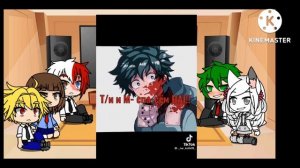 реакция на Т/и и Деку (Шип Деку и Т/и ;)