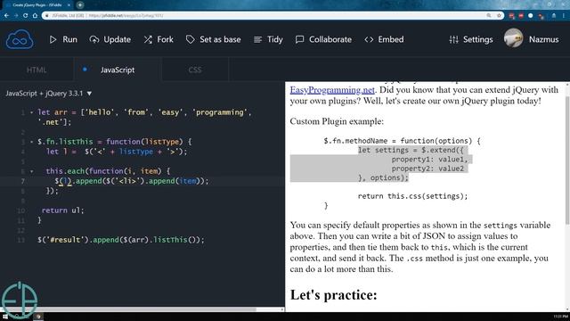 Easy jQuery - How to Create custom jQuery Plugins (20)