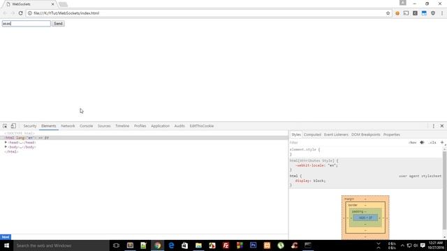 WebSockets Tutorial 7: Simple WebSocket Application смотреть онлайн
