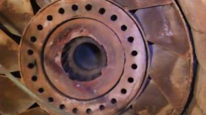 газовая горелка. Как она выглядит изнутри топки. Часть 1