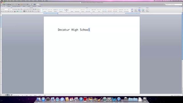 How to make a Title in Word 2008 for Mac смотреть онлайн
