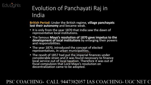 Panchayatiraj Institutions in India