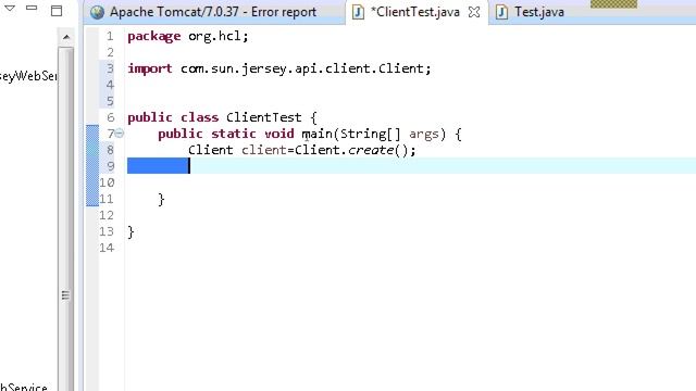 Consuming a RESTful WebService in Java (Client-part 1)