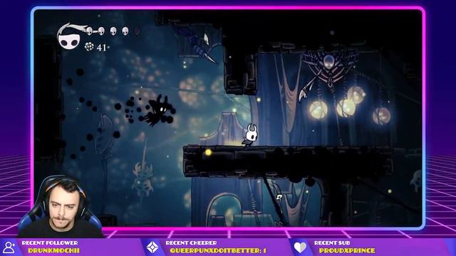 Mantis Lords boss fight (and finding the Mantis Claw!) - Hollow Knight #3 смотреть онлайн
