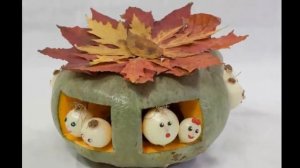 Поделки из листьев на осеннюю тему