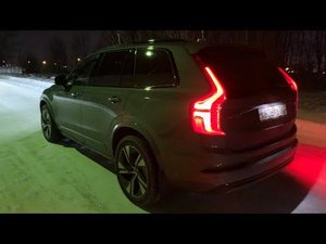 Volvo XC90 T8 - Шведский гибрид на русском поле! Элетротрасса