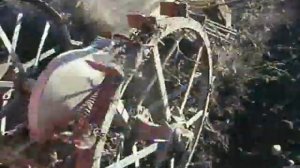 Конная копалка с мотоблоком