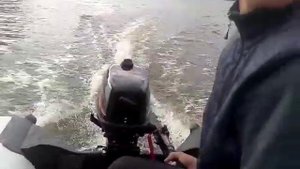 Лодка Ривьера 3200 и мотор HDX 5 л с