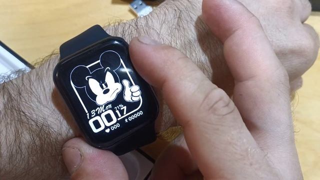 Распаковка часов N76 (а-ля огрызок) смотреть онлайн