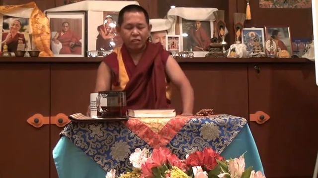 Средний ламрим. Обзор пути личности с выдающимися способностями — геше Джампа Дакпа — 13.09.2017 смотреть онлайн