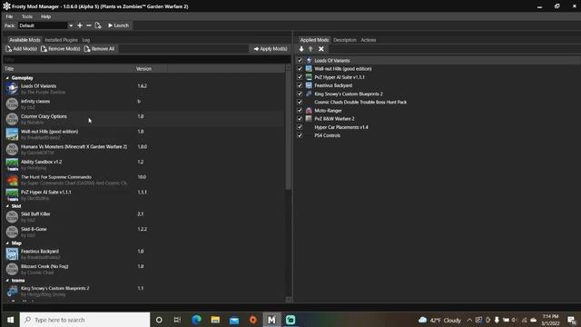 Frosty Mod Manager: Remove All Button Showcase смотреть онлайн