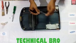 HP Scanjet/Scanner 2400/2410G Assemble, Disammble and Repair Very Easy with Full Details [Hindi]