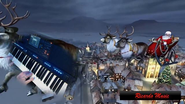 Santa Claus Is Comin To Town - Richard Damen - Yamaha PSR-SX700 смотреть онлайн