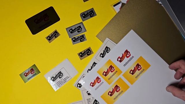 Как я делаю шильдики. Способ №1. How I Make Nameplates. Method №1.