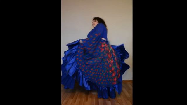 Цыганский костюм "Цветочный"