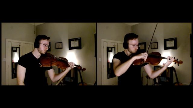 Ysaÿe - Sonata for 2 Violins, Mvt. 1 (arranged for viola) смотреть онлайн
