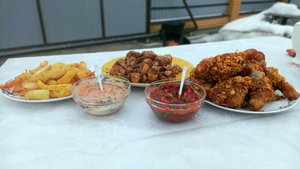 КFC в казане на костре