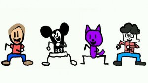 Юра, Подписчик, Котэ Маракуй, и Бемон танцуем