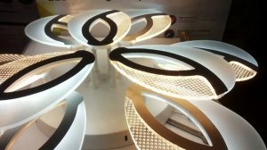 Как подключить мощную led люстру.Крепеж планка на Любой Потолок!