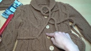 Вязание спицами.  Кардиган / жакет для детей - ОБЩЕЕ  ///   Knitting. Cardigan / jacket for childre