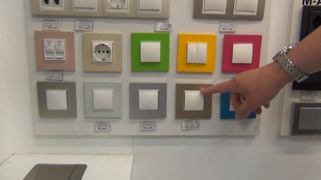 Schneider Electric Unica - десятки модификаций и цветов под любой стиль и интерьер