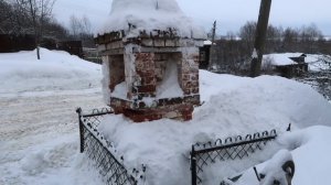 Старинная деревня Выезд/ Русская деревня зимой / Владимирская область