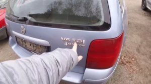 ОСМОТР редкого VW ПАССАТ б5. VW Passat b5, 1999, 2,5TDI 4-MOTION. "ПУШКА-ГОНКА" за 5967 РУБ.