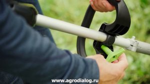 Аккумуляторная коса Greenworks GD60LT