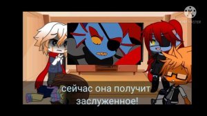 РЕАКЦИЯ undertale на клип "ВОЛК В ОВЕЧЬЕЙ ШКУРЕ"