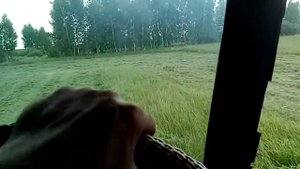 Т40 с роторной косилкой