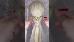 КРАСИВАЯ ПРИЧЕСКА ? С ПОМОЩЬЮ КАРАНДАША | BEAUTIFUL HAIRSTYLE WITH A PENCIL
