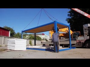 Вагончики жилые утепленные для проживания Экобокс