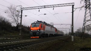 РЖД ЭП20-021 с поездом №20 Москва - Ростов-на-Дону
