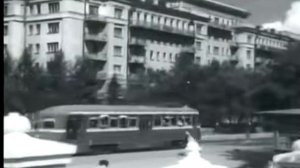 Город украшенный памятниками и парками Новокузнецк, в прошлом Сталинск 1949, кинохроника СССР.