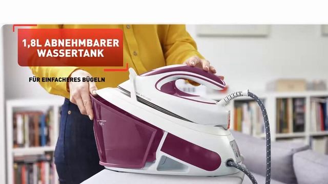 Tefal SV8054 Express Anti Kalk Dampfbügelstation Review смотреть онлайн