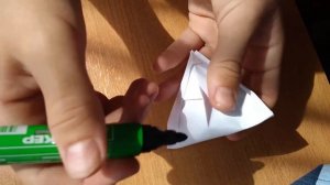 Как сделать лягушку из бумаги