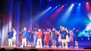 Наша ВЭС Мечта выступала на отчётном концерте с песней "Россия-моя страна"