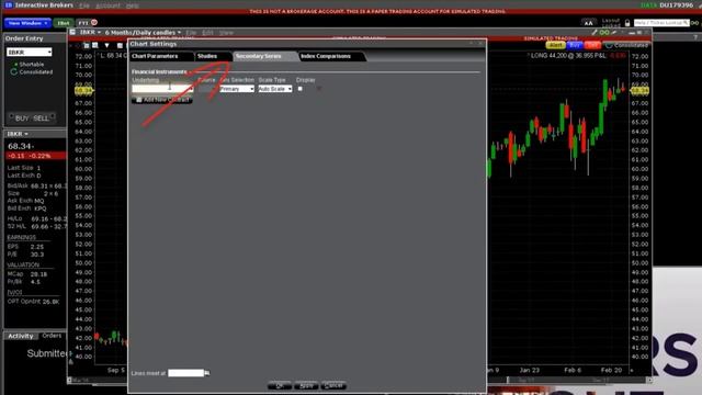 TWS.Теханализ в Interactive Brokers.Ч-1 смотреть онлайн