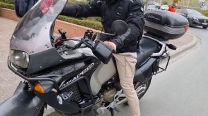 Honda Varadero 1000 sound - DOMINATOR exhaust