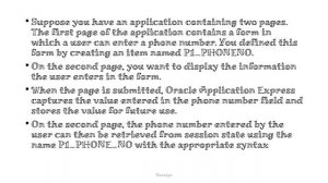 What is Oracle  Apex Session State