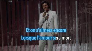 Joe Dassin - L'été indien (Karaoke)