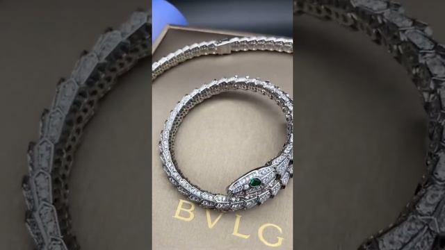 Колье и браслет Bvlgari Булгари змея premium