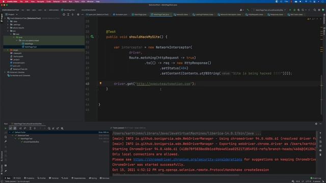 Selenium 4 - Understanding Chrome DevTool Protocol