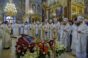 В Троице-Сергиевой лавре состоялось отпевание архимандрита Кирилла (Павлова).