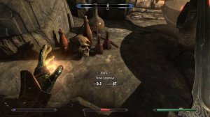 Проходим устенгрев в скайриме. Я понизила сложность прохождения до мастера.