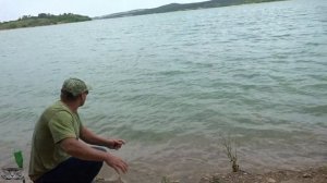 Ловля щуки в Крыму-летом в жару.2019г.