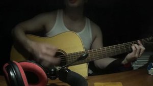 Кино - закрой за мной дверь, я ухожу (акустич.кавер)